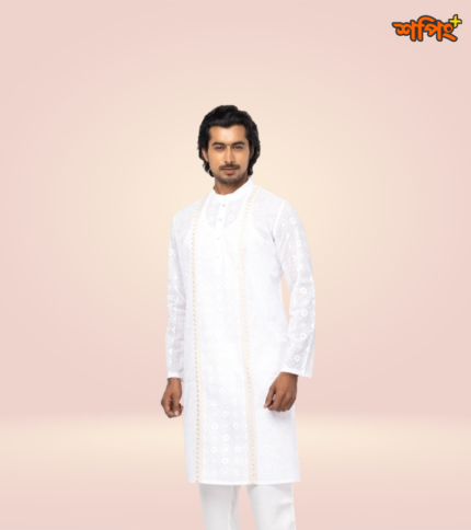 স্ট্রাইপ কটন পাঞ্জাবি